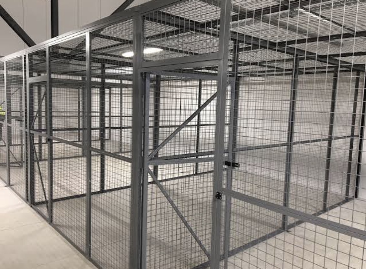Mesh caging
