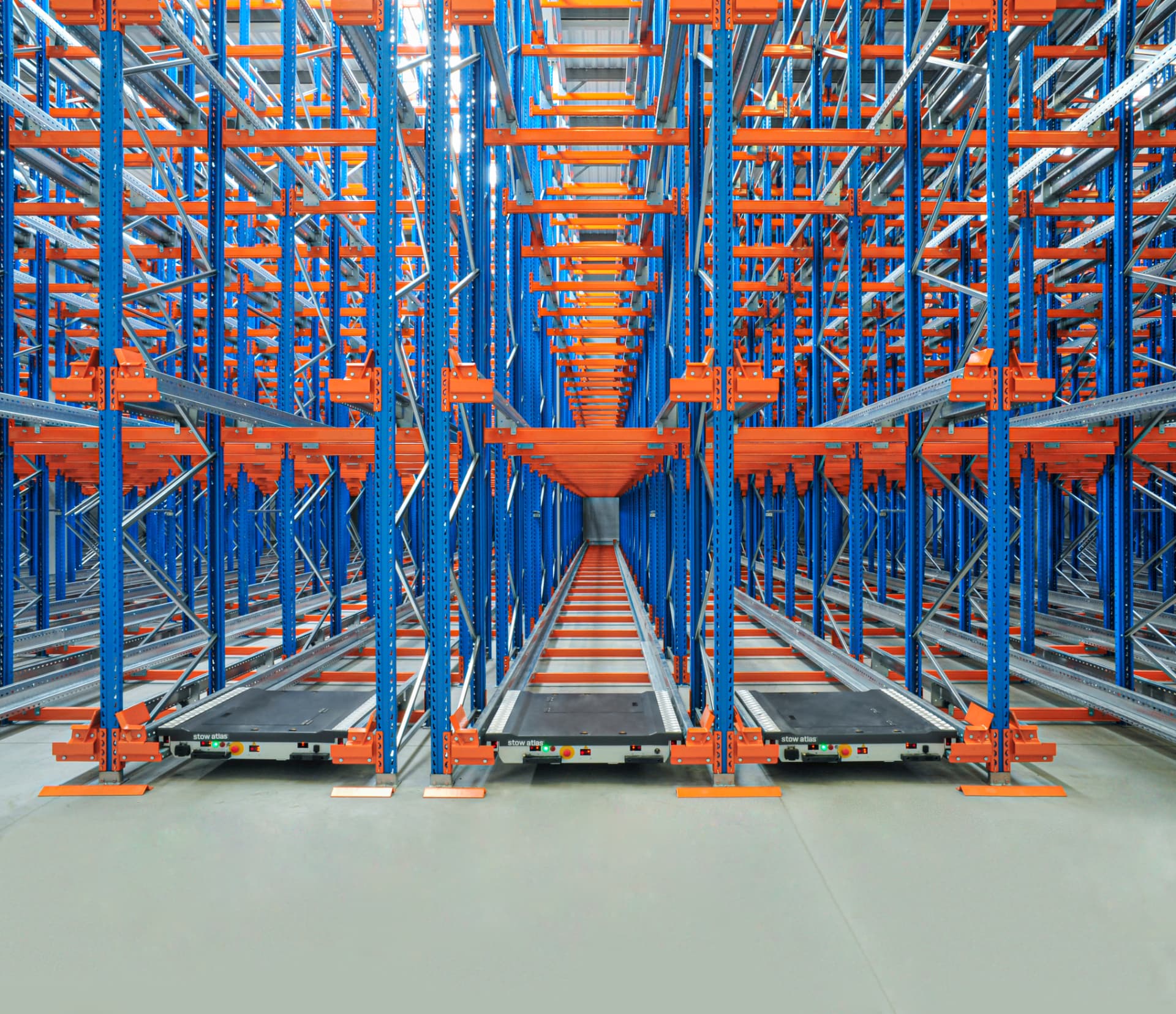 Pallet shuttles (1D – 3D)