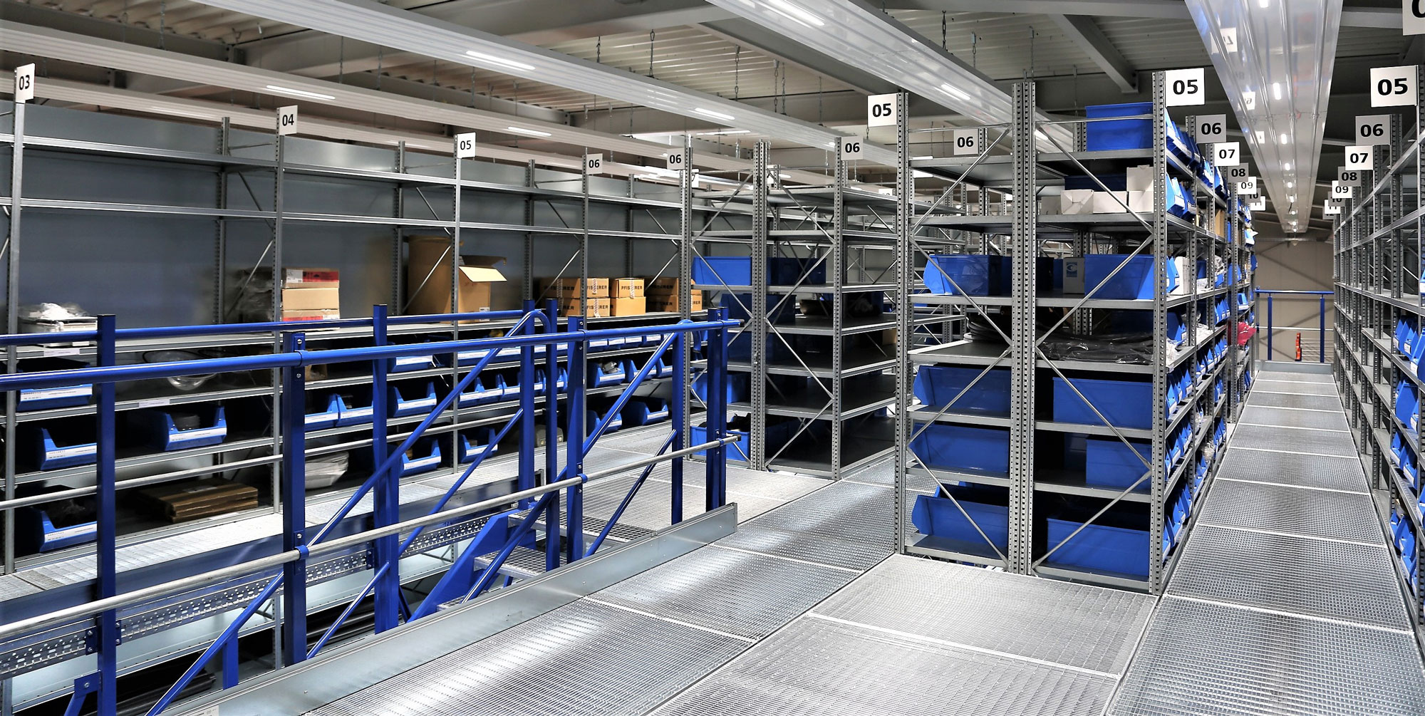 Shelving pick towers