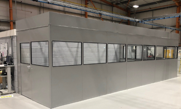 Steel partitioning systems